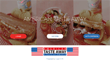 Tablet Screenshot of americantasteaway.com